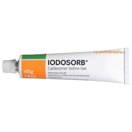 Iodosorb Antimicrobial Wound Gel, 40-gram Tube, 12PK 6602125040